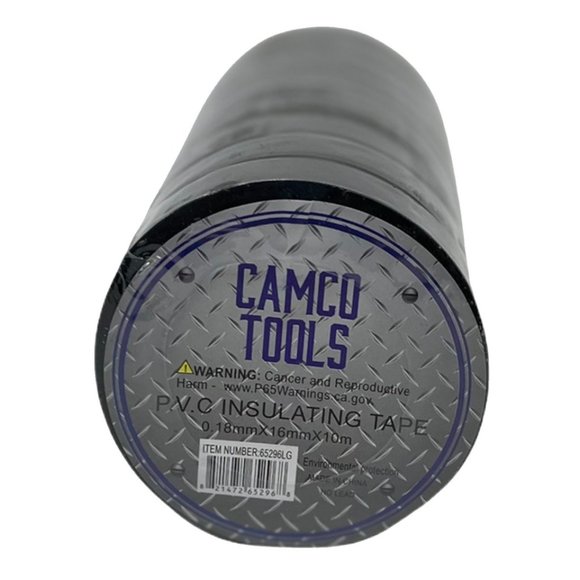 P.V.C INSULATING ELECTRICAL TAPE  (2 -10 ROLL PACKS) 20 rolls total - Picture 1 of 3